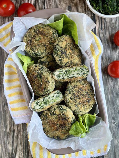 Spinacine di pollo e spinaci senza glutine