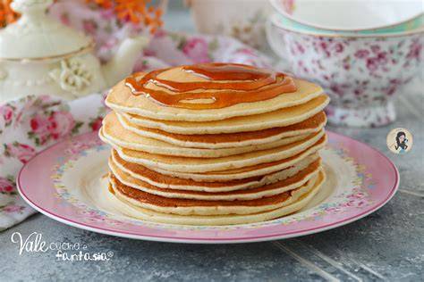 pancake giapponesi senza uova in padella