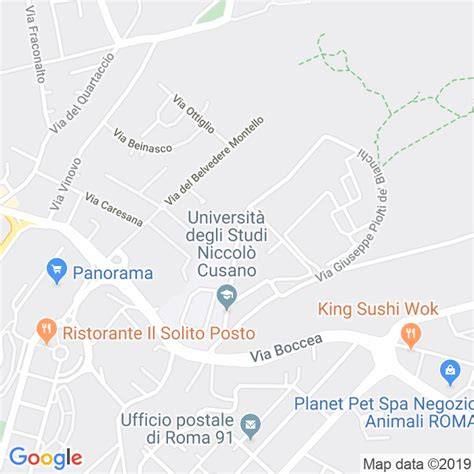 mappa urbana di Via Carlo Gnocchi