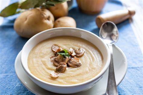 Crema vellutata ai funghi porcini