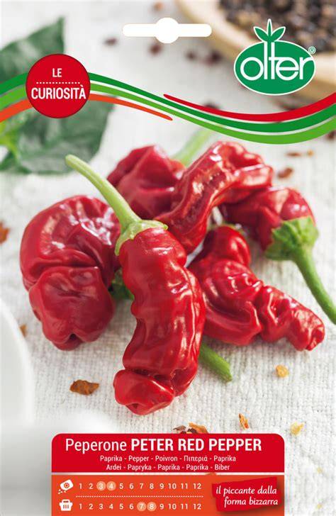 Peperoncino Peter Pepper rosso e verde