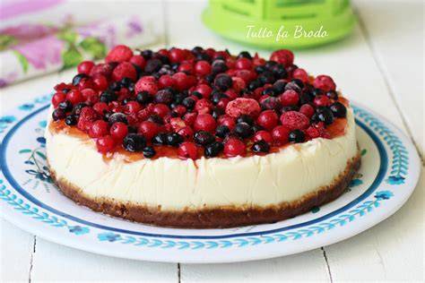 Cheesecake light allo yogurt con frutti di bosco