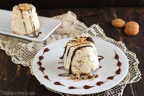 Semifreddo al croccantino con amaretti