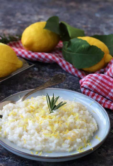 Risotto cremoso Parmigiano e limone