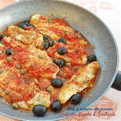 Filetti di pesce alla pizzaiola gratinati