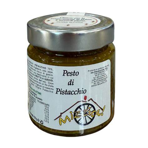 Crema e pesto di pistacchio siciliano