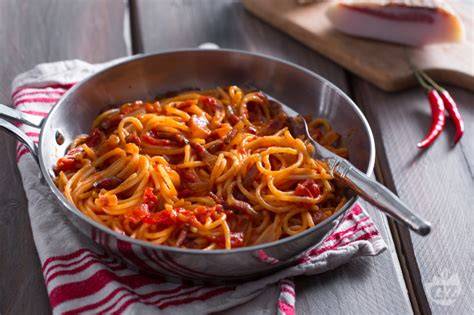 Spaghetti all’Amatriciana con guanciale
