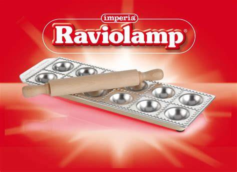 Stampo Raviolamp con sfoglia e ripieno