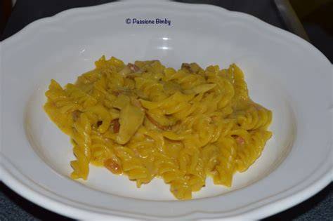pasta risottata con pancetta e zafferano