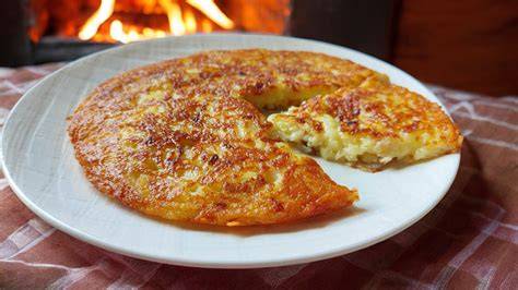 Frico friulano dorato in padella