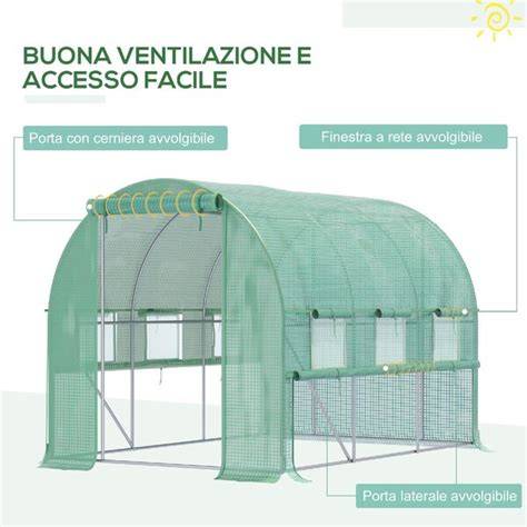 Schema copertura tunnel per funghi