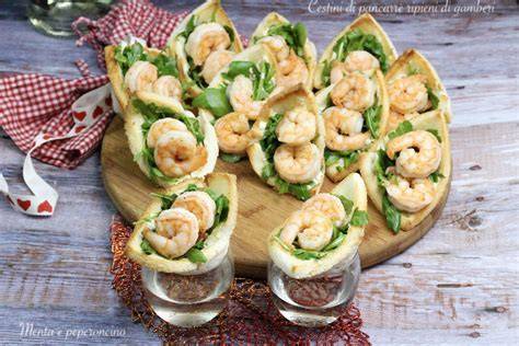 cestini di pancarrè ripieni aperitivo