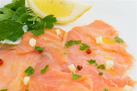 carpaccio italiano di tonno e salmone