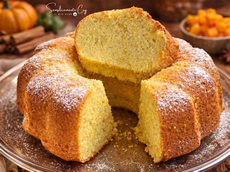 Ciambella alla zucca senza zucchero
