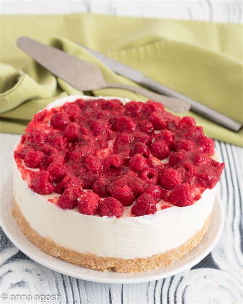 Cheesecake mascarpone lamponi senza cottura