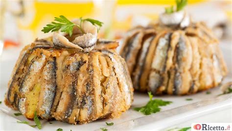 tortino di alici con patate