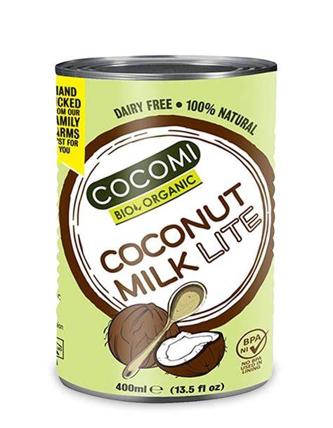 Latte di cocco in lattina biologico