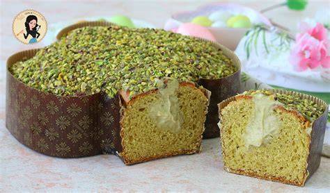 Colomba al pistacchio e cioccolato