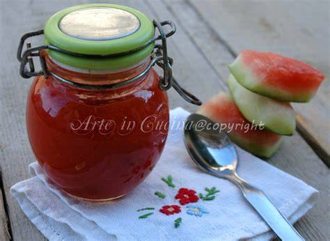 marmellata di cocomero senza zucchero