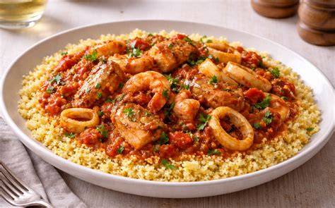 Preparazione tradizionale cous cous trapanese