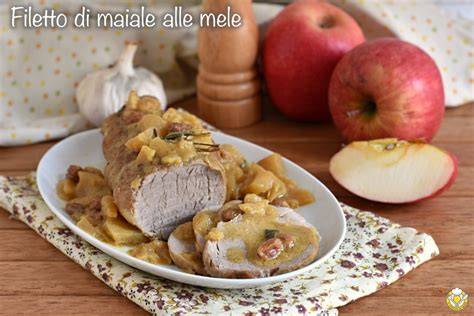 Filetto di maiale mele e senape