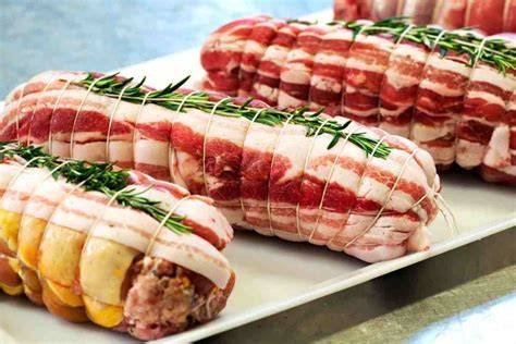 Polpettone avvolto nella pancetta