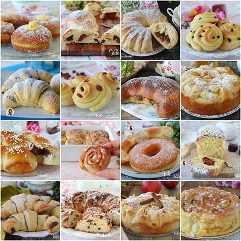 assortimento di dolci lievitati fritti