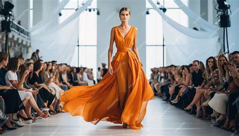 Modelle ceche in passerella di moda