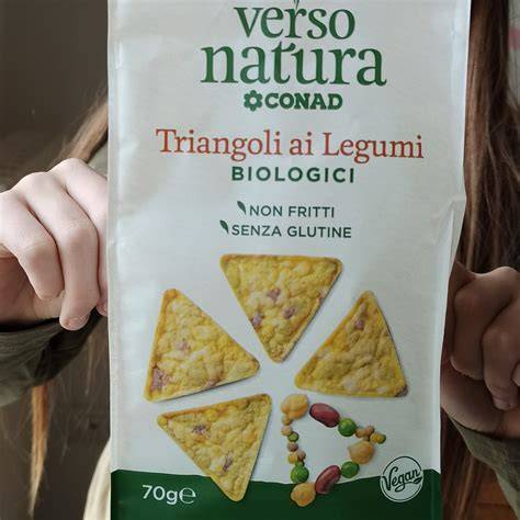 Confezione triangoli biologici ai legumi
