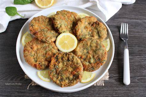 Cotolette di pollo e spinaci croccanti