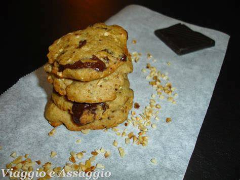 Cookies d’orzo con cioccolato fondente