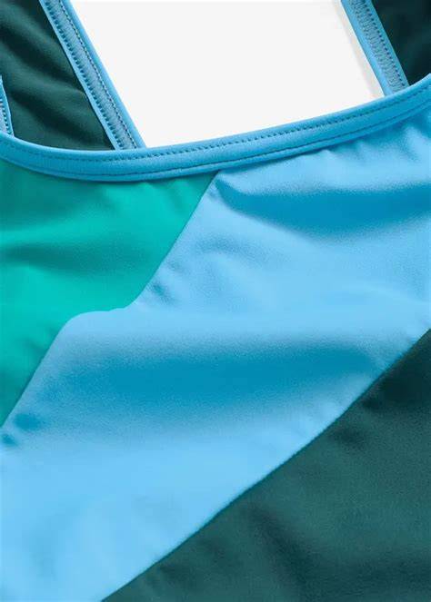 Costume intero blu petrolio
