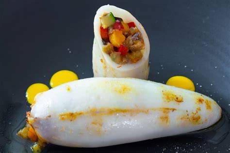 Ripieno di tonno verdure e calamari