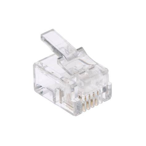 Connettore telefonico RJ11 con sei contatti
