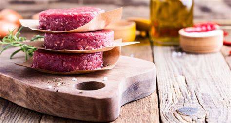 hamburger gourmet con carni alternative