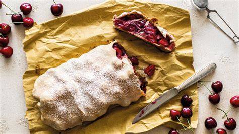 Preparazione strudel con pasta tirata