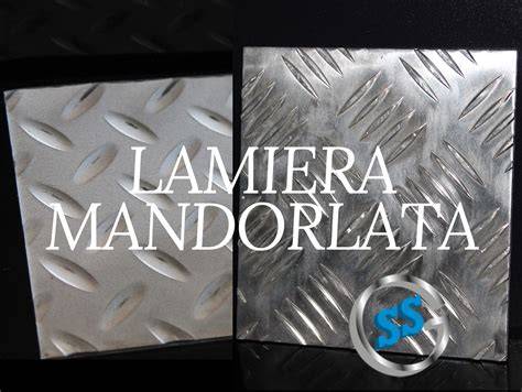 pulizia lamiera alluminio mandorlata