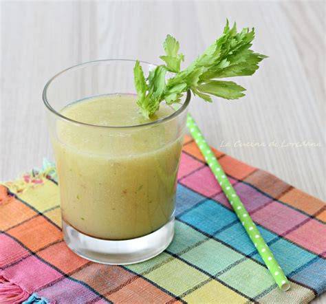 Ricetta estratto sedano mela lime