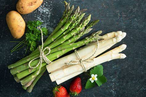 Coltivazione asparagi bianchi lungo l’Adige