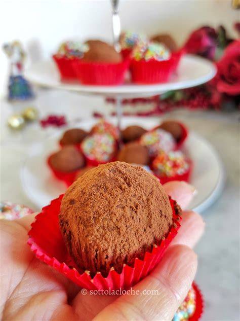 bon bon di polenta al cioccolato