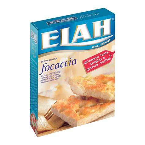 Preparato Elah per focaccia confezione