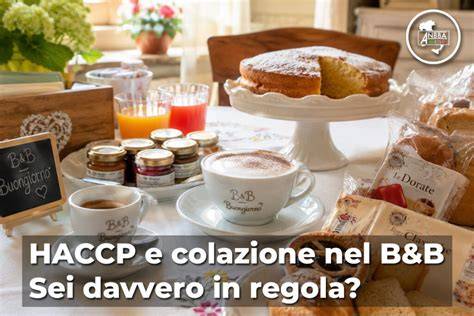 Schema HACCP per colazione in B&B