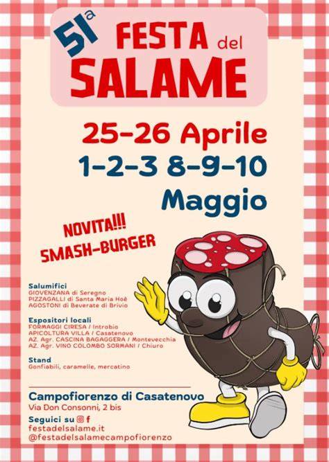 Festa del Salame Campofiorenzo piazzale