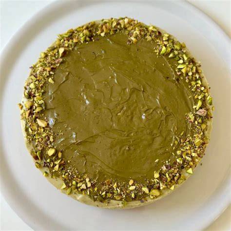 Granella di pistacchio sulla cheesecake