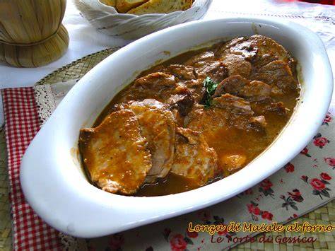 Arrosto di lonza con fagioli cannellini