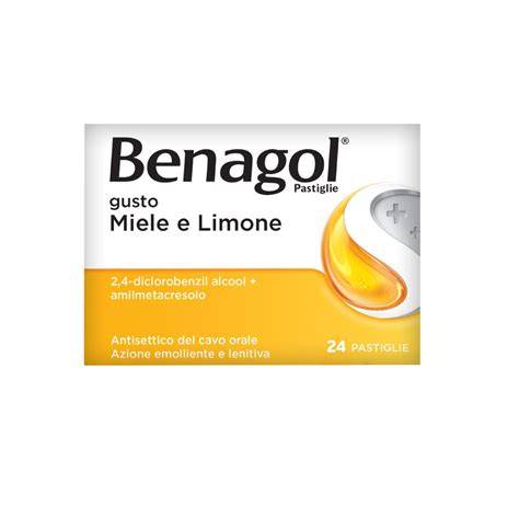 Benagol Miele e Limone confezione 24 pastiglie